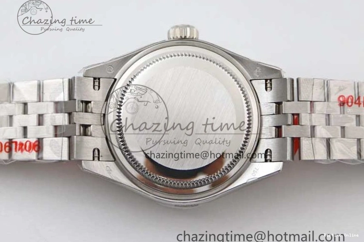 1231 Lady DateJust 28 SS TWF 1:1 Best Edition 904L Steel Black Dial on President Bracelet NH Unisex 2176